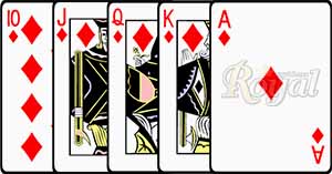Royal Straight Flush Card